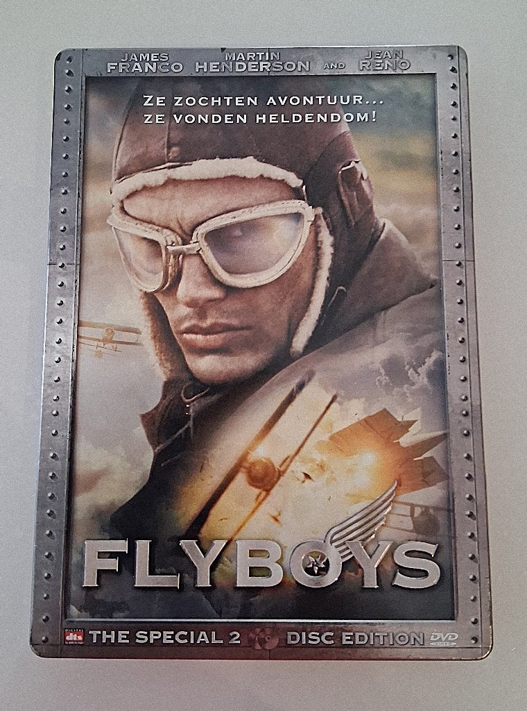 Flyboys (Steelbook Edition)📀2dvds(oorlogsfilm), Cd's en Dvd's, Nederlands, Zo goed als nieuw, Oorlog, Ophalen of Verzenden