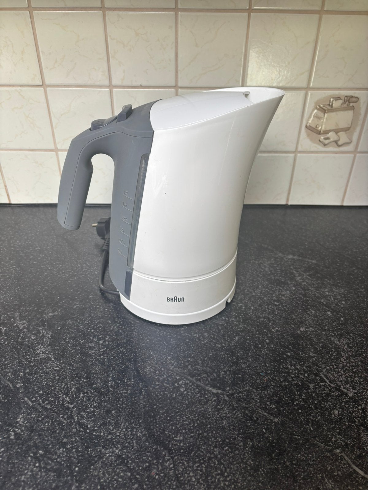 Waterkoker braun, Ophalen, Zo goed als nieuw