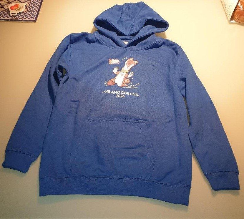 Veste à capuche Milano Cortina 2026 Milo, Enlèvement ou Envoi, Neuf, Garçon ou Fille