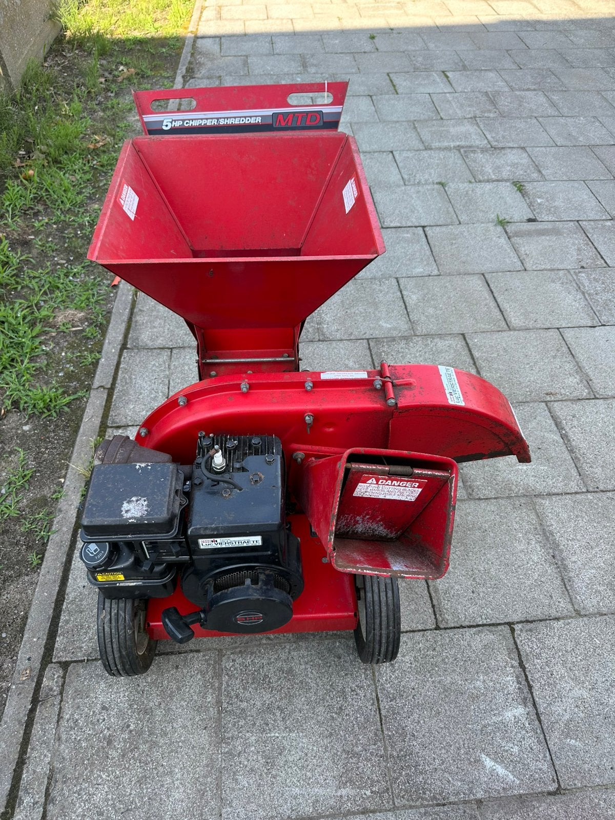Hakselaar MTD Benzine, Enlèvement, Utilisé