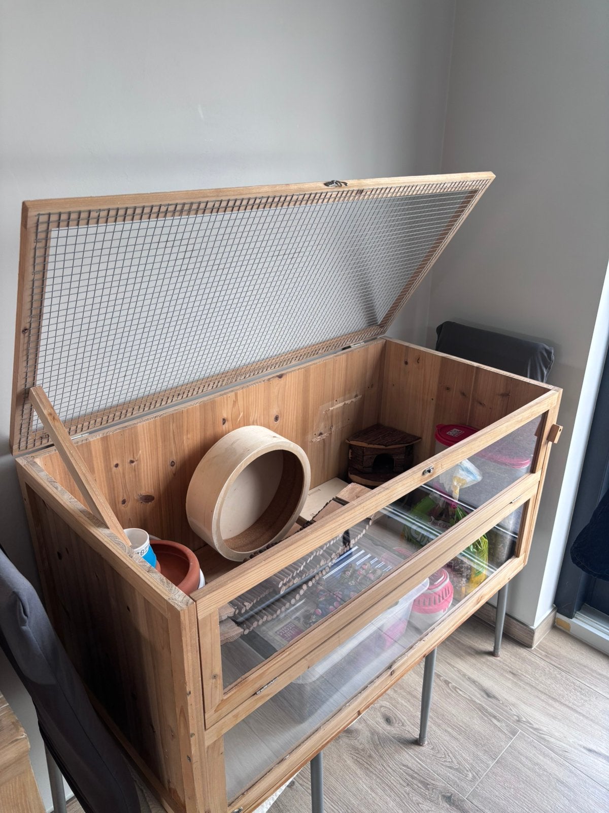 Hamsterkooi, Kooi, Gebruikt, Hamster, 75 tot 110 cm