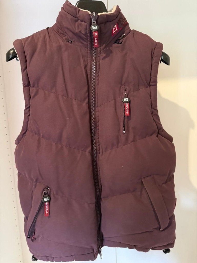 2-IN-1 KEERBAAR VEST – SCOTT & FOX SNOW POLAR | Maat XL, Kleding | Dames, Beige, Maat 46/48 (XL) of groter, Ophalen of Verzenden