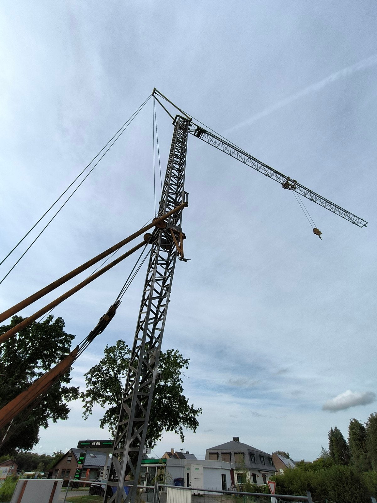 Bouwkraan 18m, Enlèvement, Grue