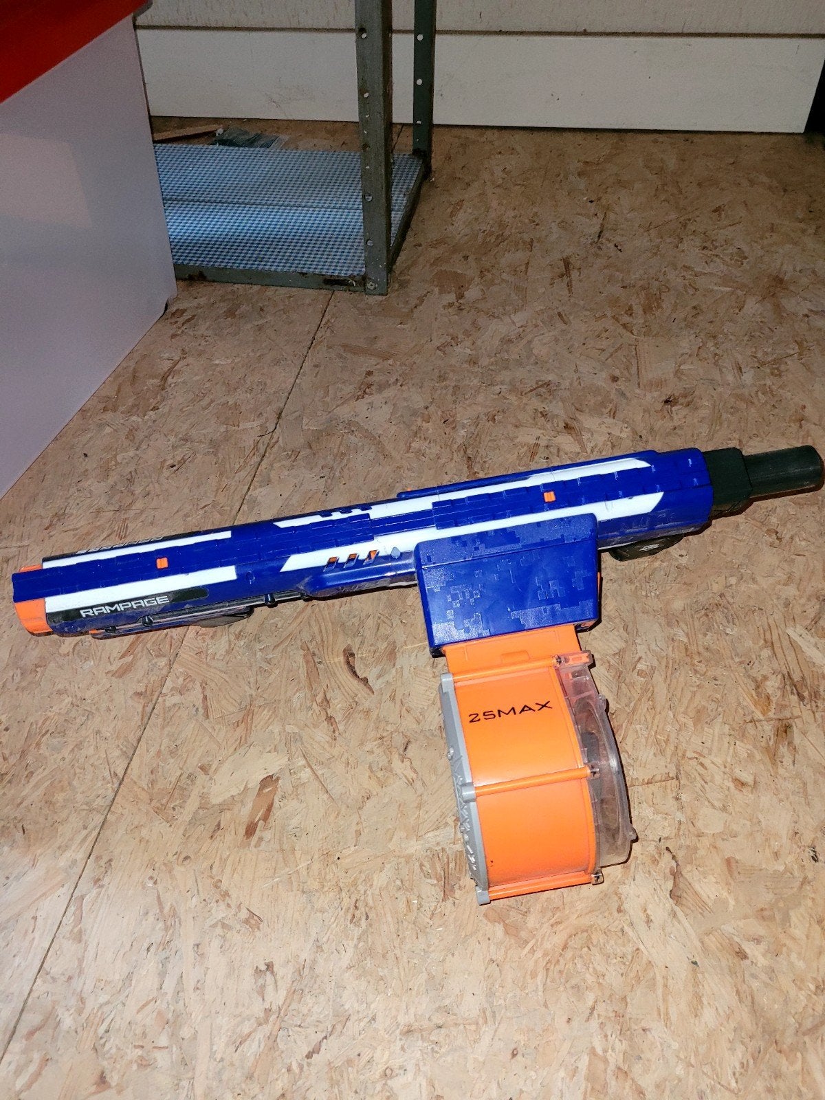 nerf geweer, Ophalen