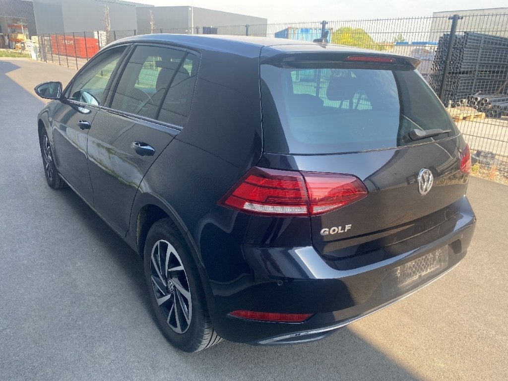 VOLKSWAGEN GOLF VII JOIN 1600 TDI 2018 BON ÉTAT QUELQUES KM, Feux de virage, Entreprise, Carnet d'entretien, Noir