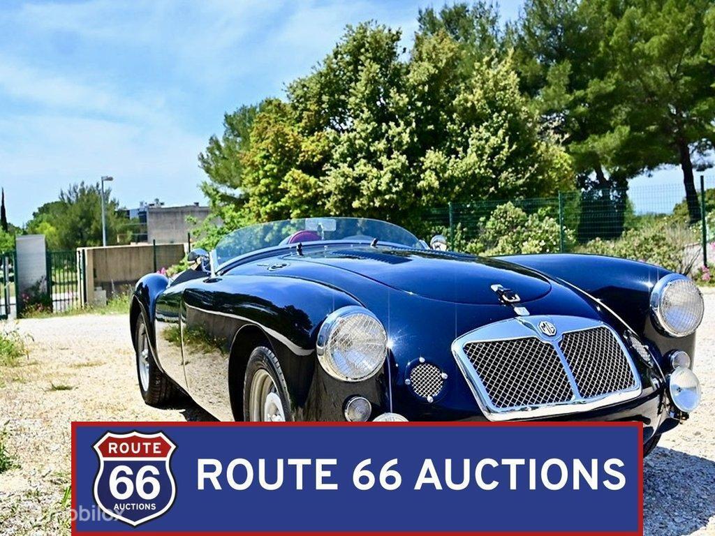 MG MGA Cabriolet Twin-Cam | 1959 | Route 66 Auctions, Zwart, Bedrijf, Handgeschakeld, Overige carrosserie