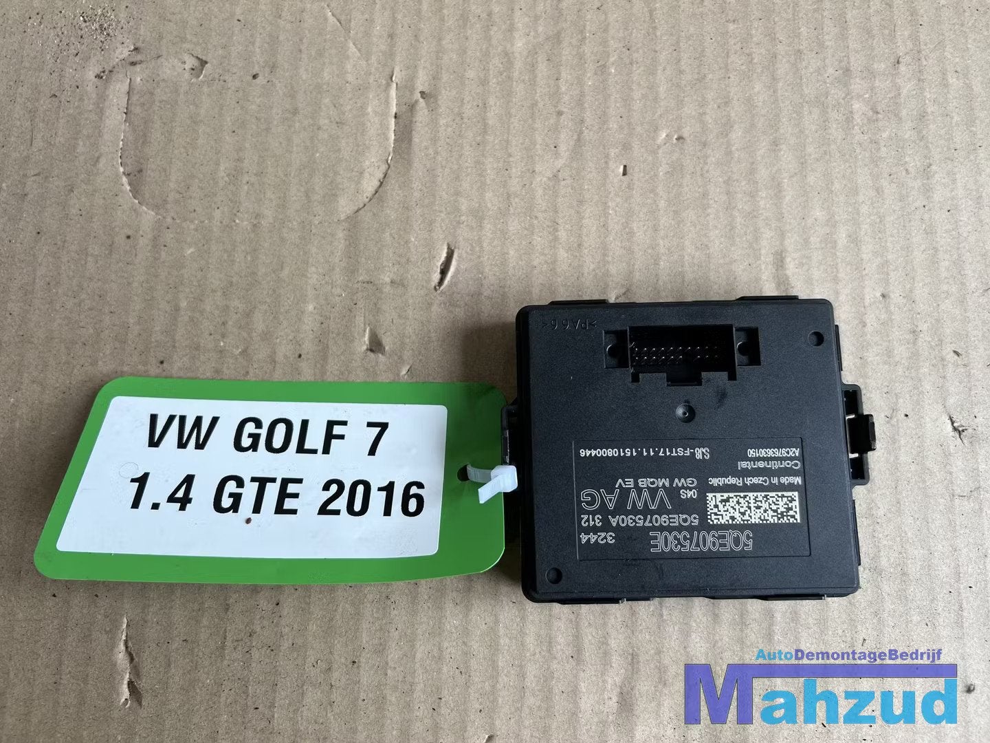 VW GOLF 7 GATEWAY module 2012-2021 5QE907530E, Gebruikt, Volkswagen, Volkswagen AG, Vw@volkswagen.de