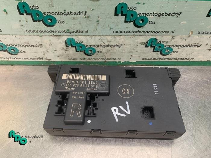 Module verrouillage central des portes d'un Mercedes C-Klass, 3 mois de garantie, Utilisé, -, -