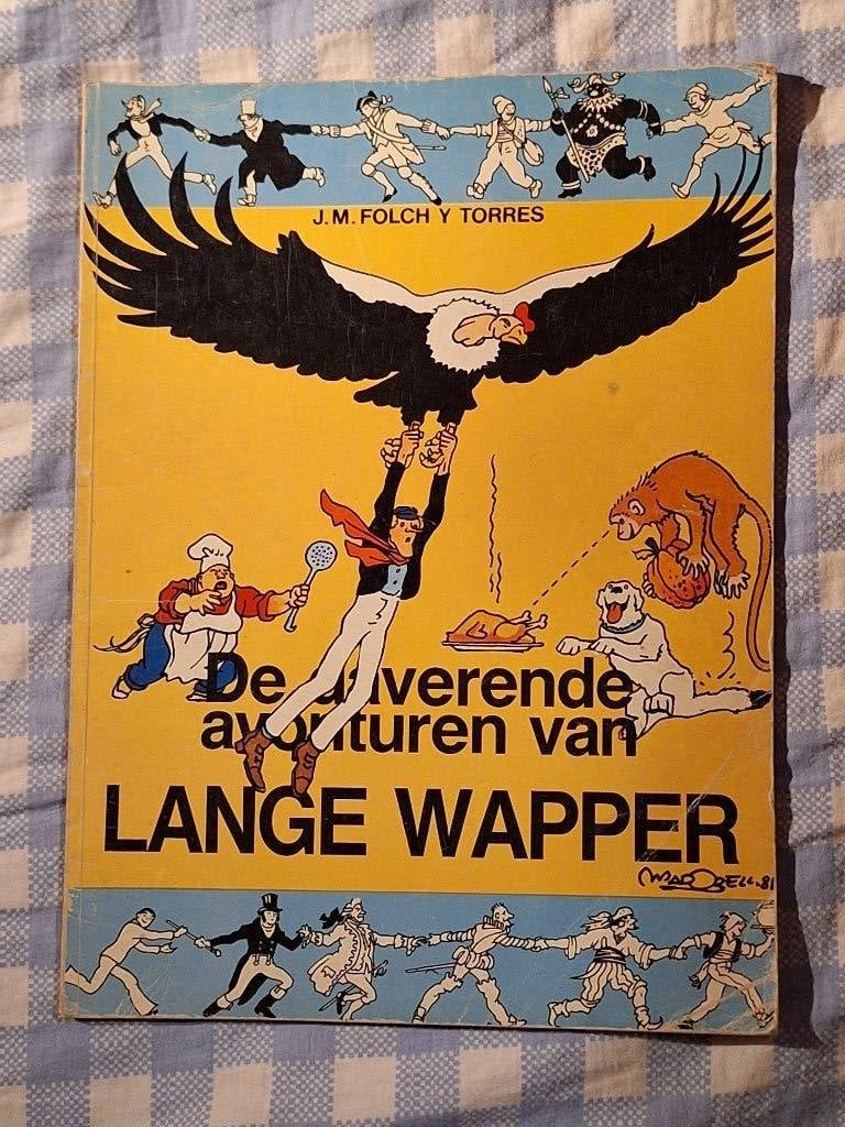 Lange Wapper 1: de daverende avonturen van Lange Wapper, Boeken, Eén stripboek, Ophalen of Verzenden, Gelezen