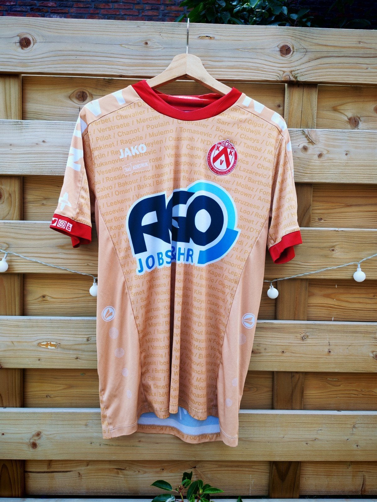 Chemise KV Kortrijk édition spéciale taille L, Enlèvement ou Envoi, Maillot