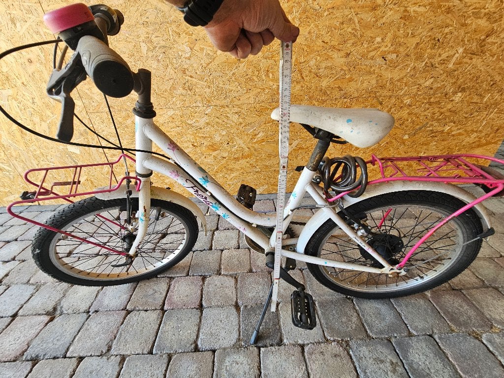 20 inch meisjesfiets (6-8 jaar), Vitesses, Frein sur jante, Frera, Utilisé