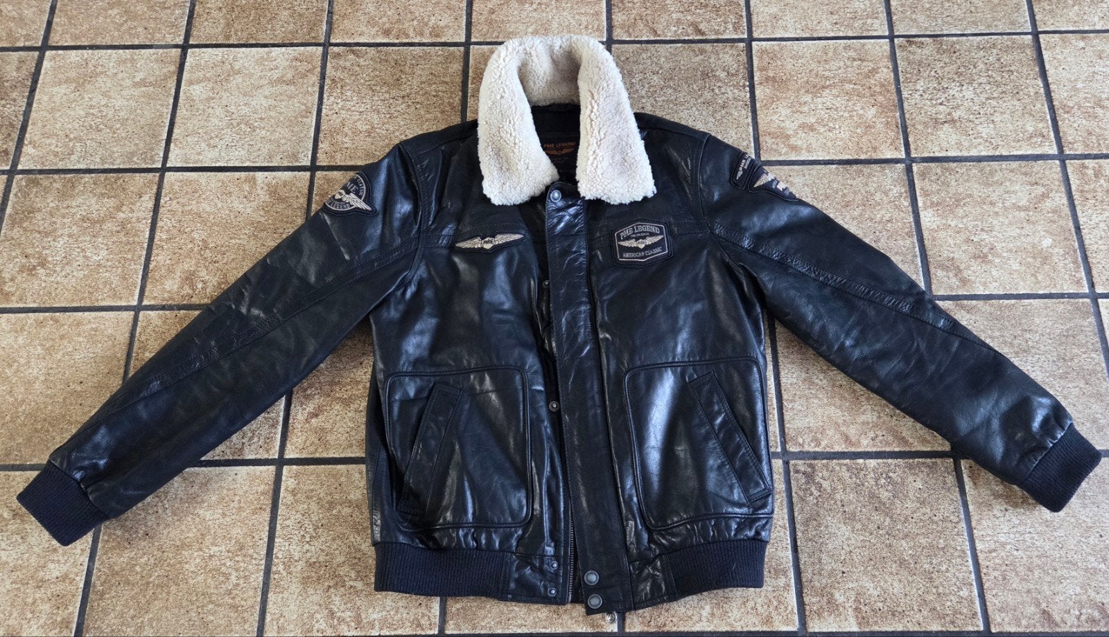 PMae Legend MA-1 Hudson Bomber Jack maat L, Kleding | Heren, Jassen | Zomer, Ophalen, Maat 52/54 (L)