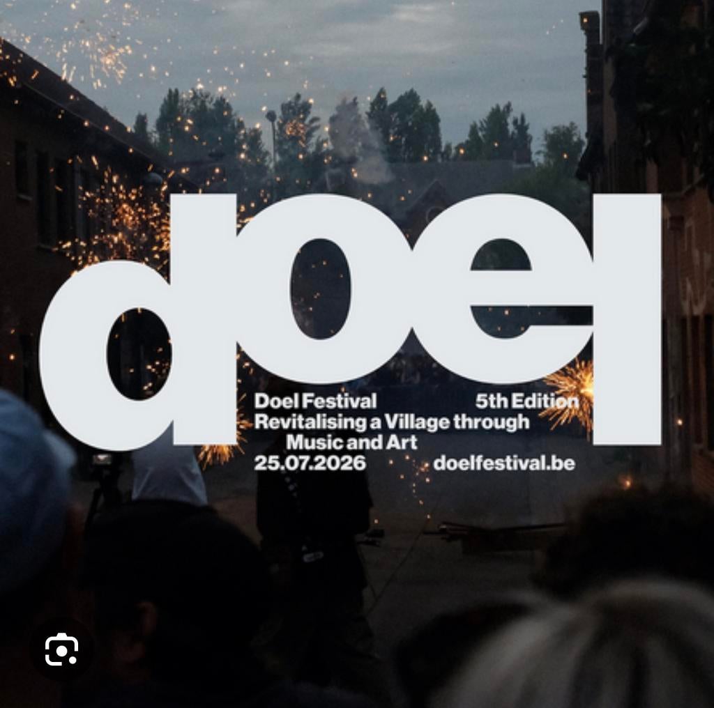 Doel festival 2026 dagticket zaterdag 25/07