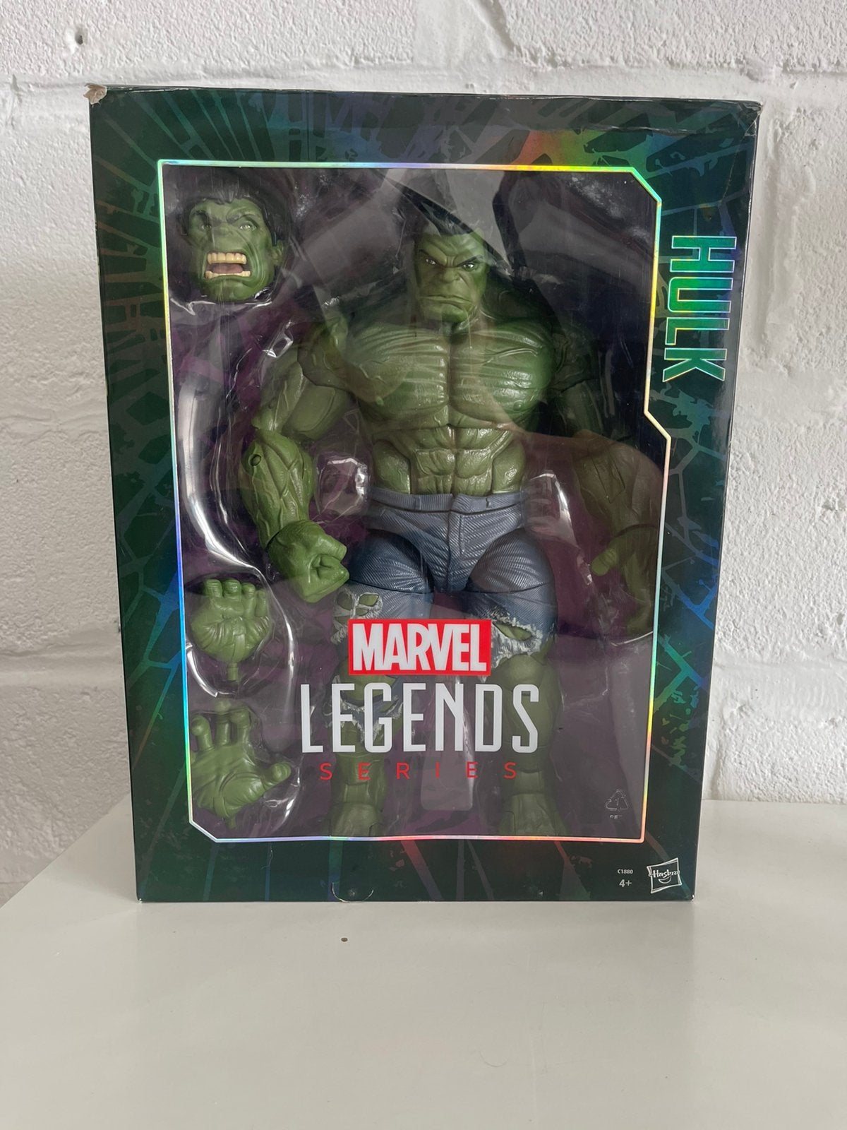 Figurine articulée Hulk de la série Marvel Legends, Enlèvement, Comme neuf