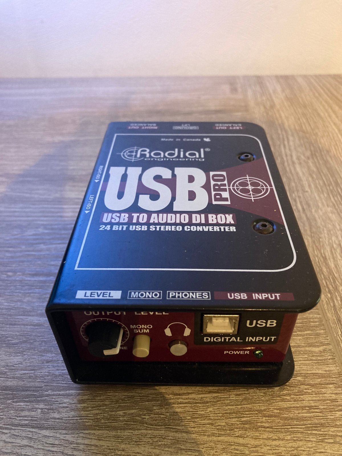 DI Radial USB Pro, Musique & Instruments, Enlèvement ou Envoi, Comme neuf