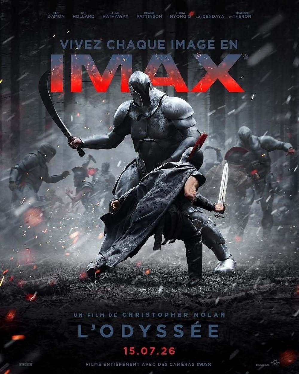 Ticket Kinepolis IMAX 70 mm pour l'Odyssée 24/09, Tickets & Billets, Une personne, Action et Aventure, Conçu pour IMAX
