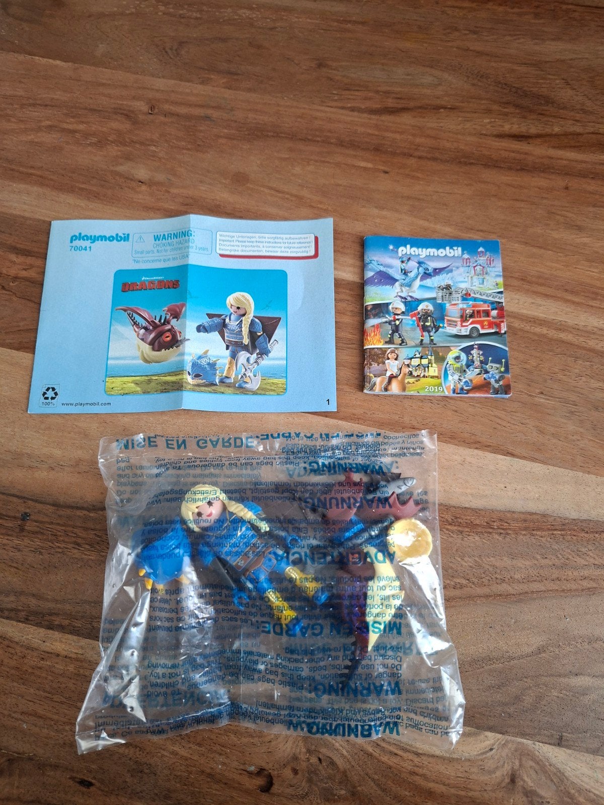 Playmobiel dragon 70041, Enlèvement