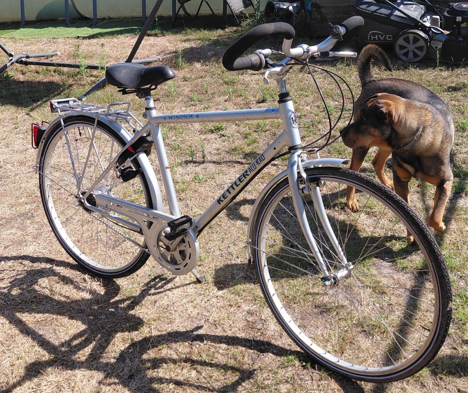 herenfiets Kettler 28 inch kadermaat 54, Fietsen en Brommers, Gebruikt, Velgrem, Versnellingen, 53 tot 57 cm