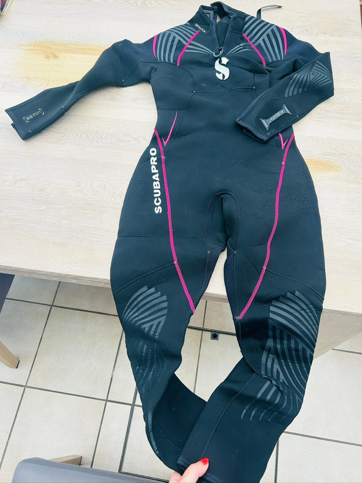 Scubapro duikpak in nieuwstaat - 5mm, Enlèvement, Comme neuf, Combinaison de plongée