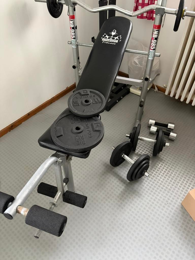 Lots Poids Musculation Fitness, Enlèvement, Comme neuf, Bras