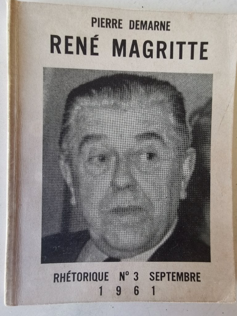 Rhétorique nr.3 - 1961 - René Magritte, Gelezen, Pierre Demarne, Ophalen of Verzenden, Schilder- en Tekenkunst