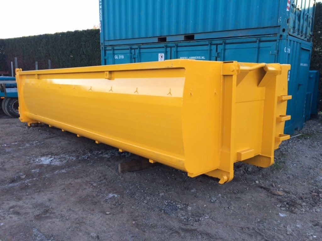 Gemakbak container met klep en deuren hydraulische vergrend, Articles professionnels, Machines & Construction | Abris de chantier & Conteneurs