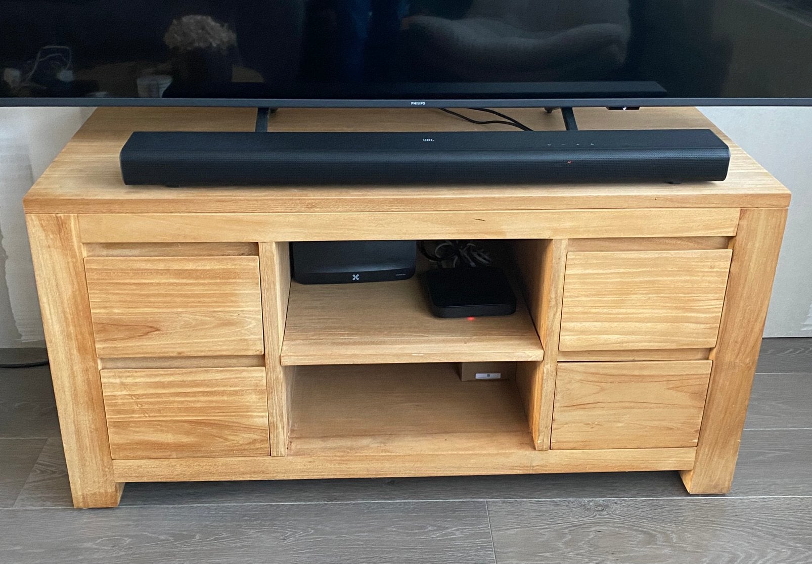 TV kast Teak, Enlèvement, Utilisé