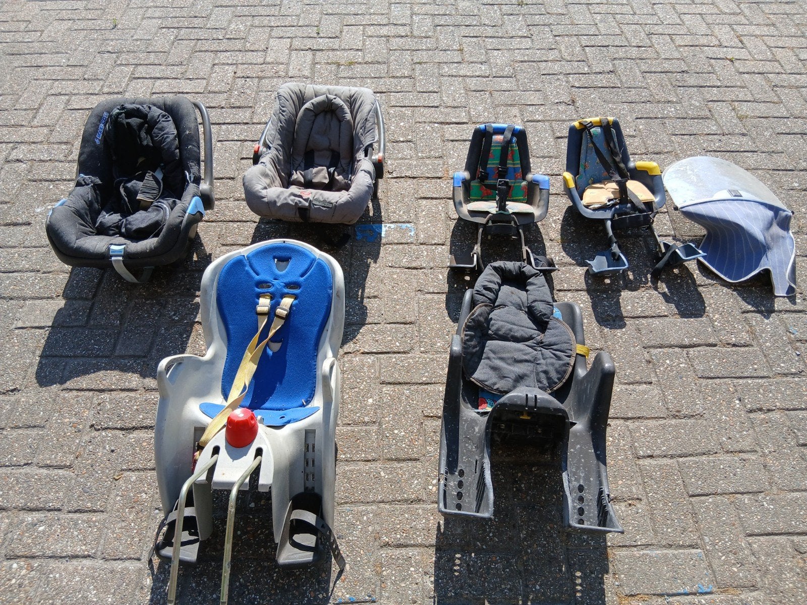 baby / kint dragers voor fiets, Enlèvement, Utilisé, Dos