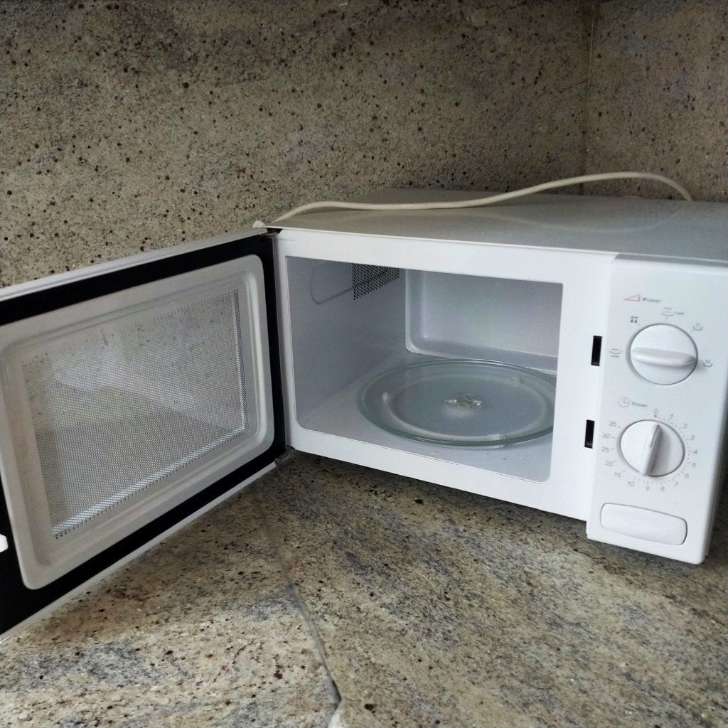 microwave, Elektronische apparatuur, Ophalen of Verzenden, Inbouw, Gebruikt, Crisp