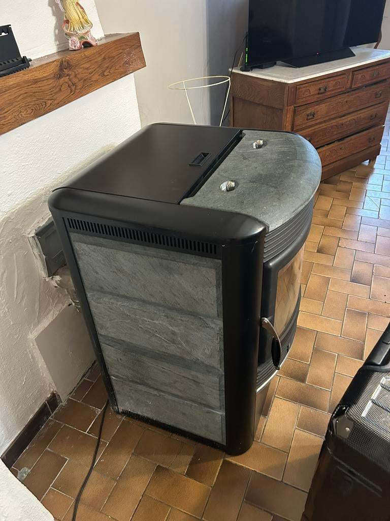 Poêle à pellets Extraflame 10kW – très bon état, Ophalen, Gebruikt