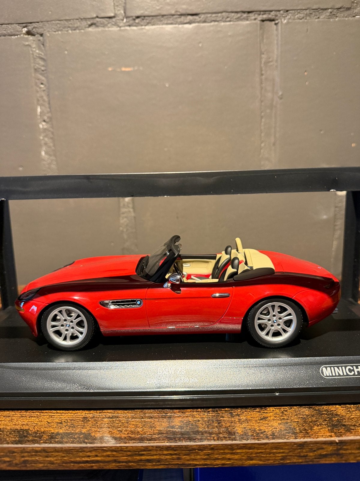 1 of 336 bmw Z8, Hobby en Vrije tijd, Ophalen of Verzenden, Zo goed als nieuw, MiniChamps