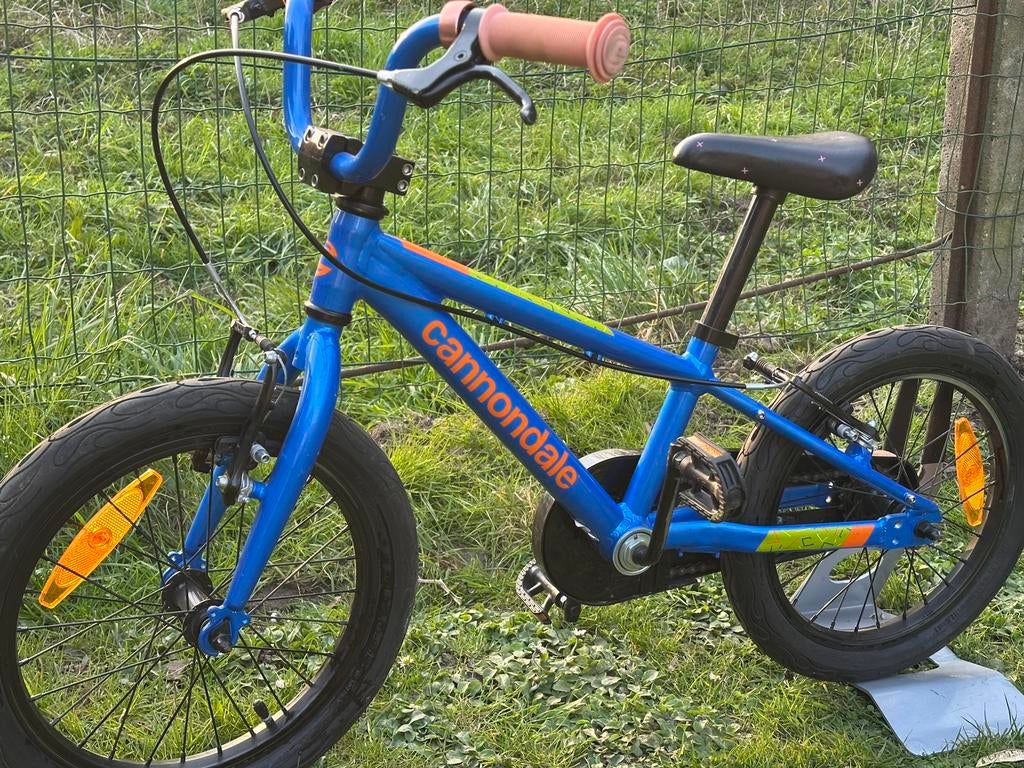 Cannondale kids Trail 16” bmx 2023 Vélo Enfant (4-6 ans), Frein sur jante, Stabilisateurs, Enlèvement, Comme neuf