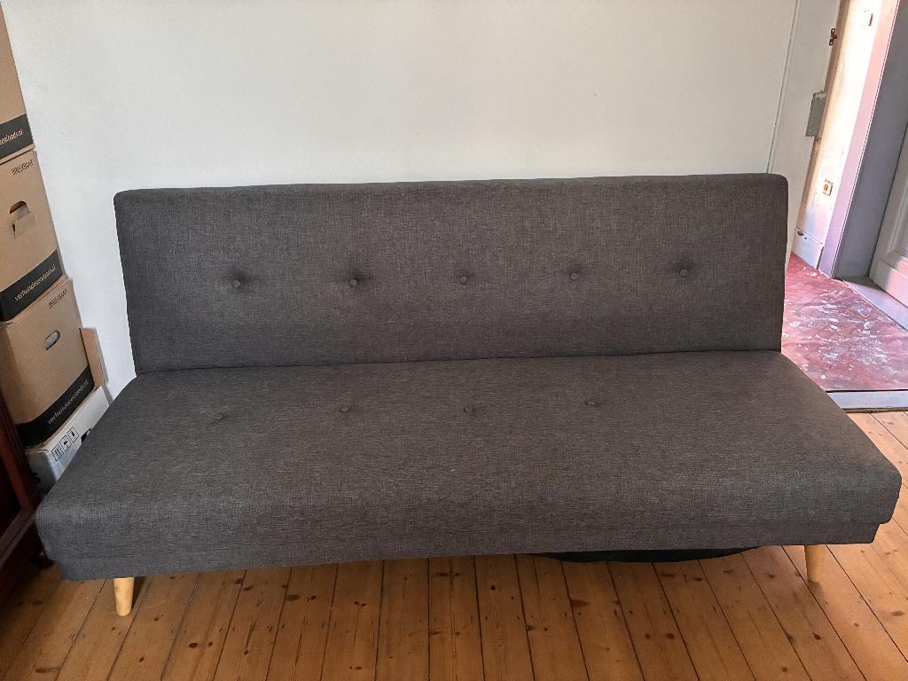 Slaapbank Maisons Du Monde, Huis en Inrichting, Ophalen, Gebruikt, 70 cm of minder, Tweepersoons