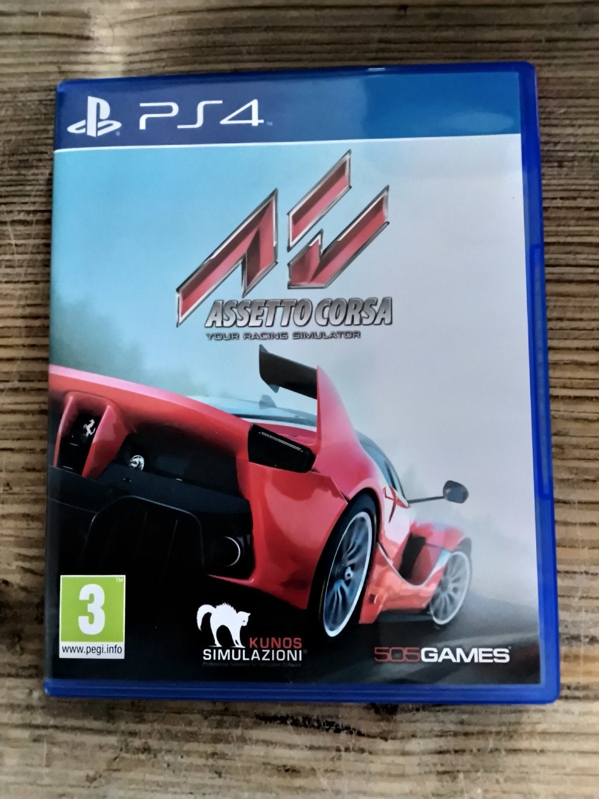 Assetto Corsa pour PlayStation 4, Envoi, Simulation