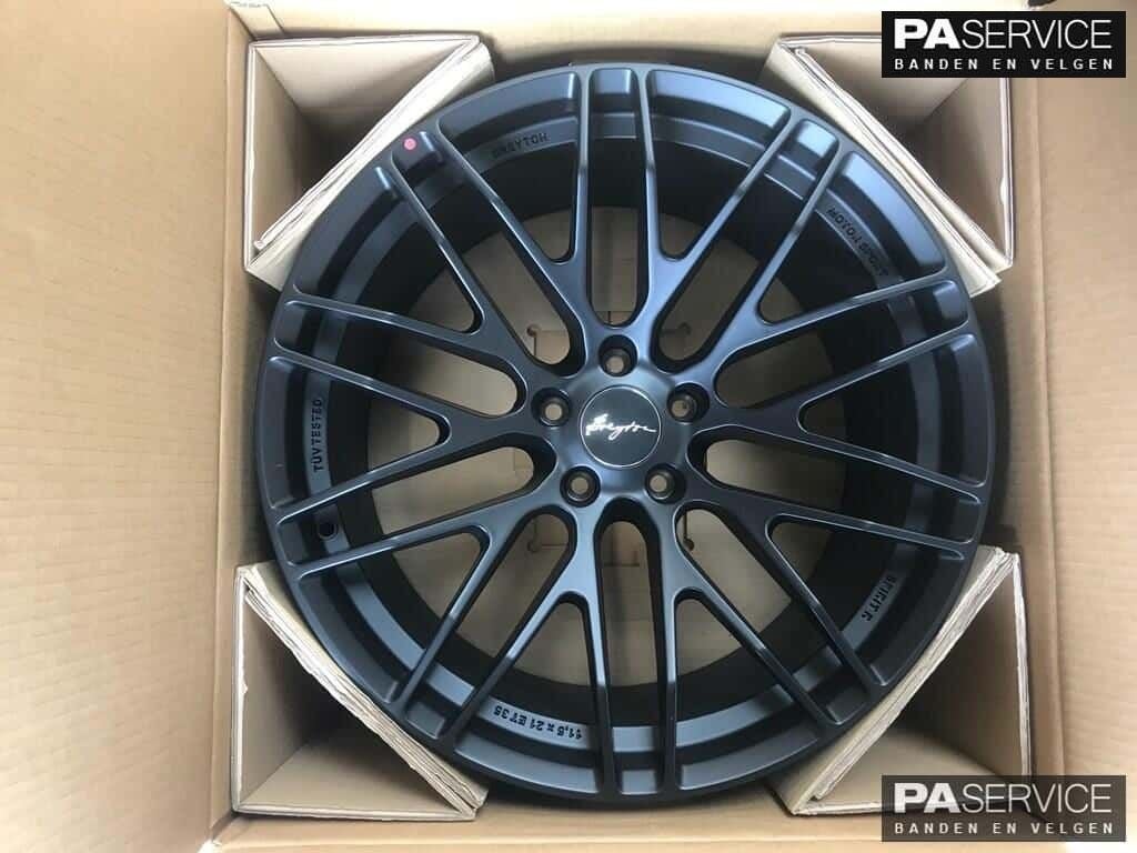 Nw 21 inch Matblack Breyton Spirit R set BMW X5 F15 X6 F16, Velg(en), -, -, -
