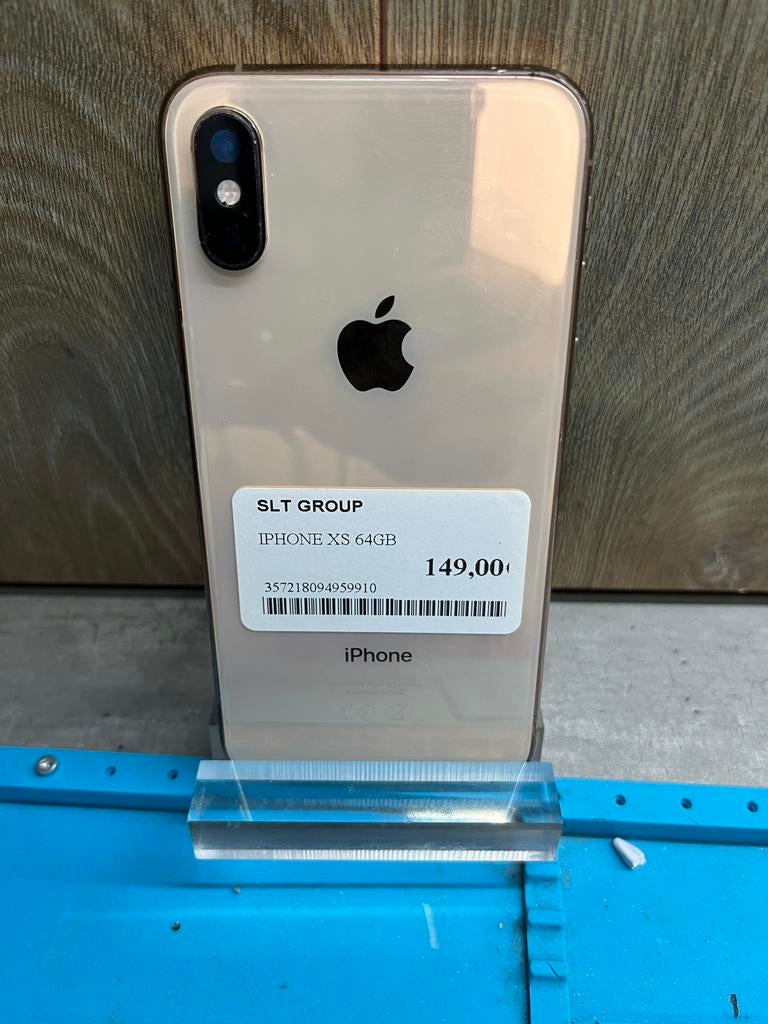 IPHONE XS 64GB GOUD, Telecommunicatie, Mobiele telefoons | Hoesjes en Screenprotectors | Apple iPhone, Ophalen of Verzenden, Zo goed als nieuw
