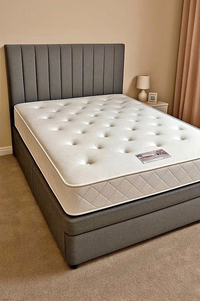 Nouveau lit + matelas — Toutes les tailles disponibles, Envoi, Neuf, Deux personnes, Autres couleurs