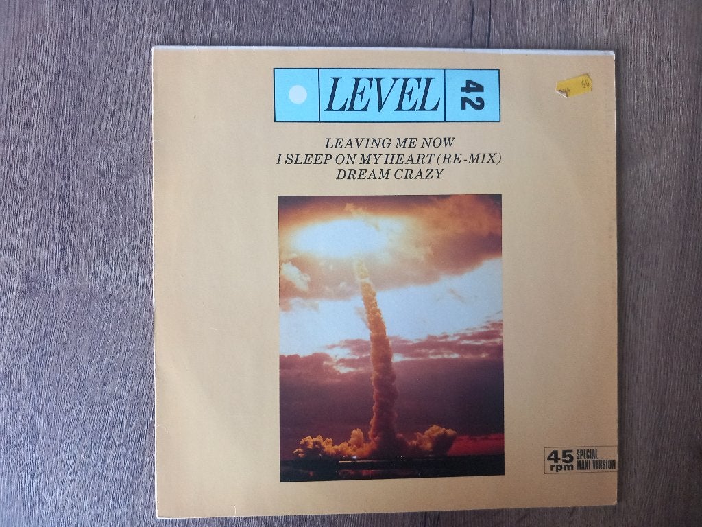 Maxi single vinyle 12" Level 42 Leaving me now Synth Pop 80s, Enlèvement ou Envoi, 12 pouces, Pop