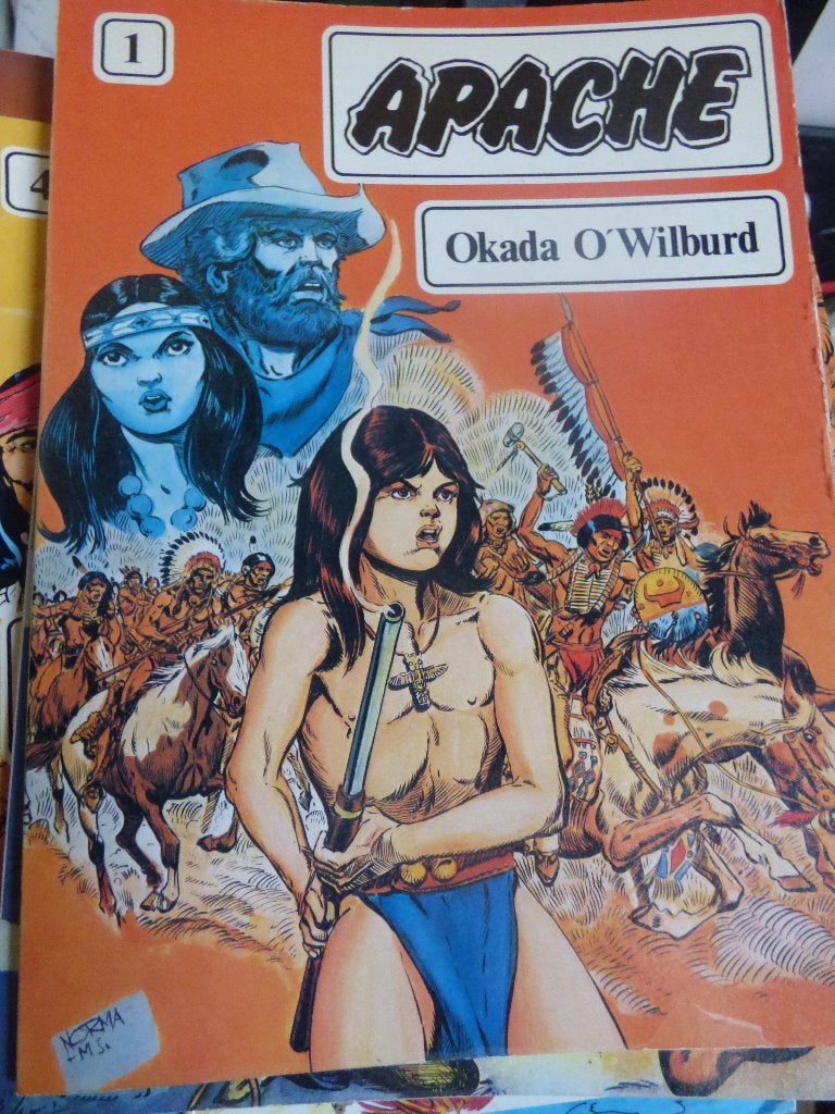 apache , complete reeks nr 1 , 2 ,3 en 4   softcovers, Ophalen of Verzenden
