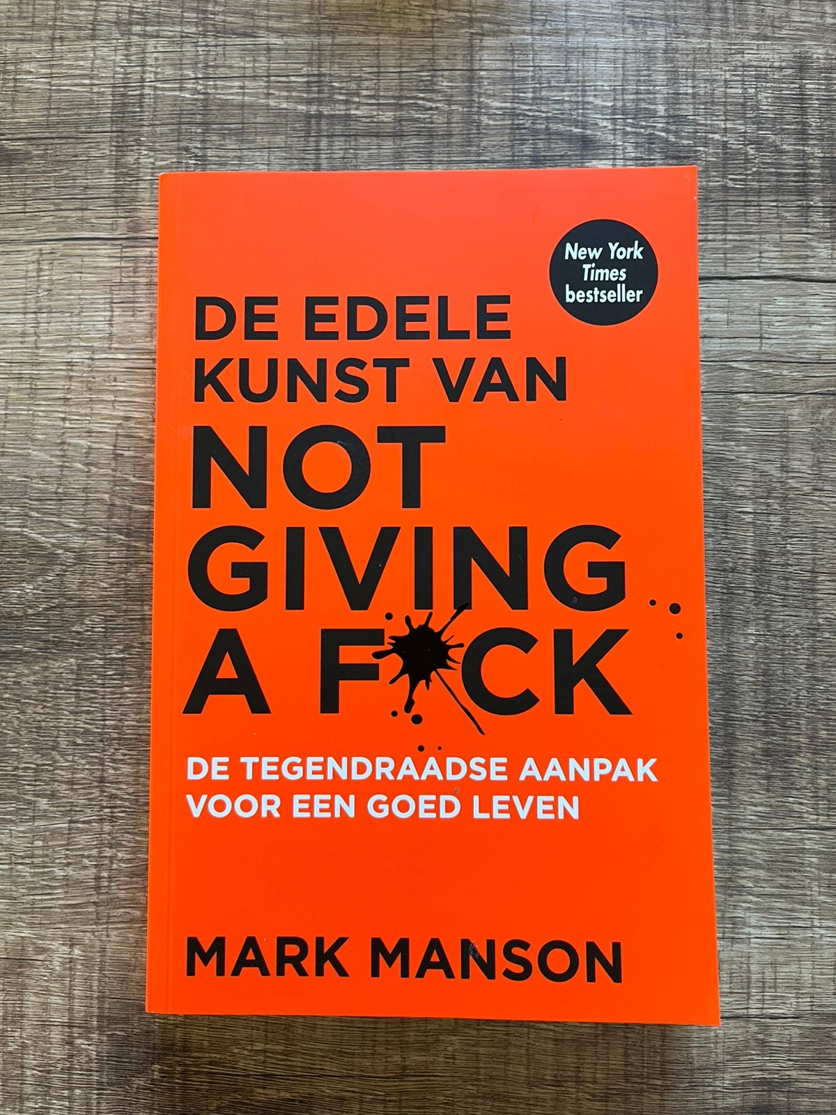 Boek mark manson, Boeken, Advies, Hulp en Training, Ophalen, Zo goed als nieuw