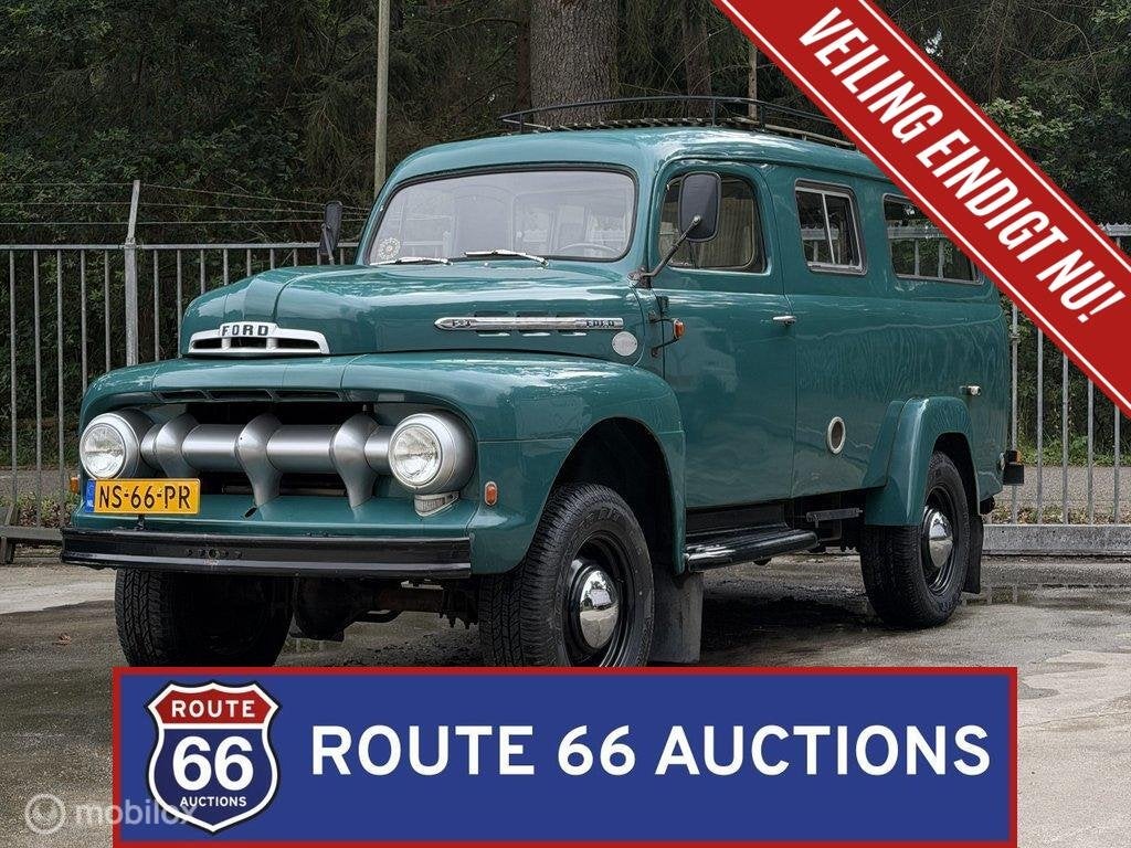 Ford F-3 Panel Van 4x4 Marmonherrington | 1951 | Route 66 Au, Autos, Achat, Entreprise, Boîte manuelle, Autre carrosserie