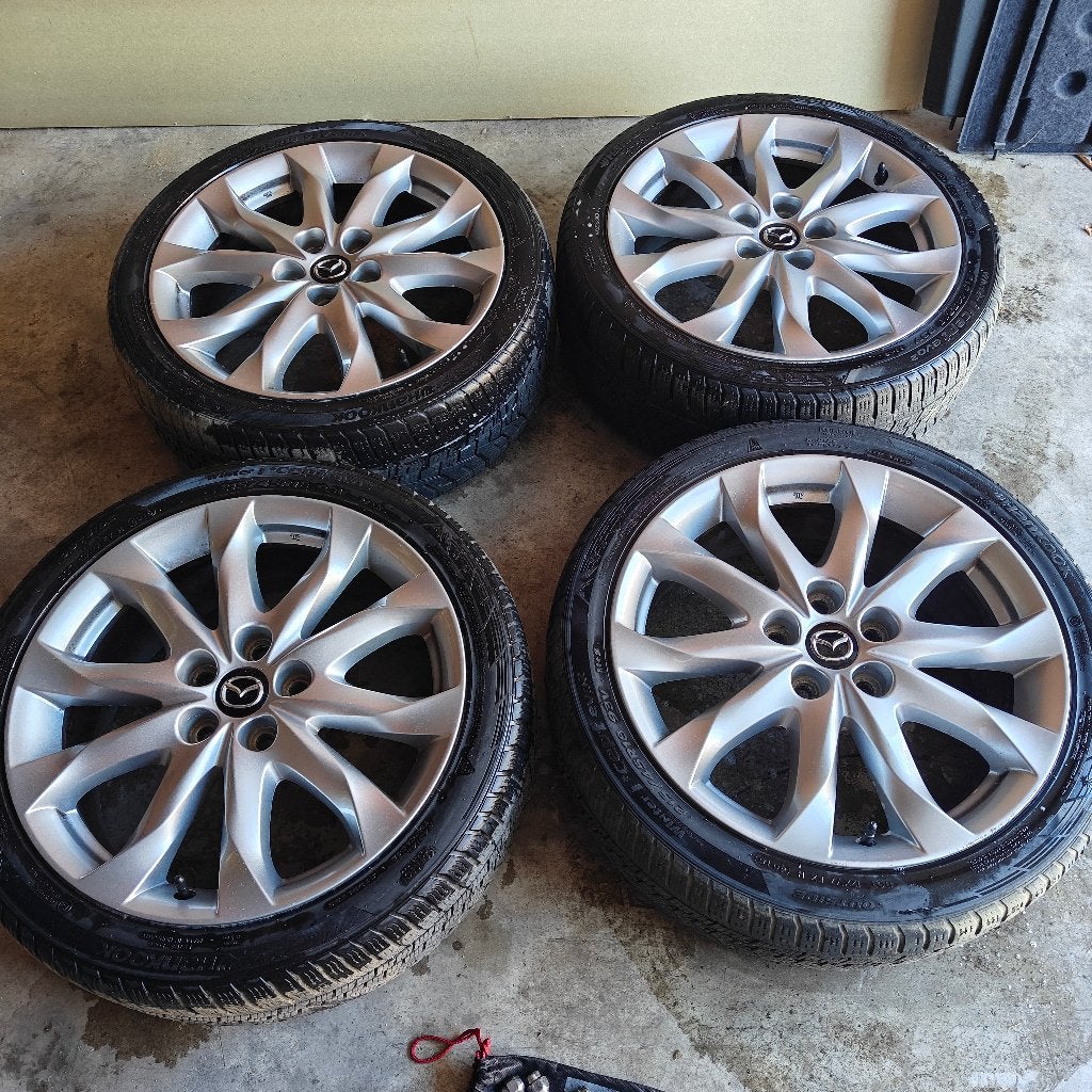 Mazda velgen, Auto-onderdelen, Ophalen, 18 inch, Velg(en), Winterbanden