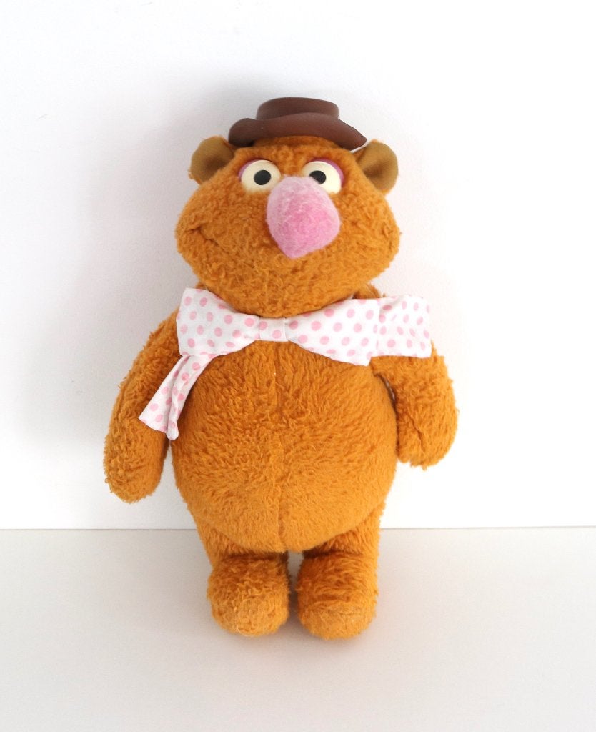 Vintage Fisher-Price Fozzie Bear knuffel 1976 - Muppet Show, Kinderen en Baby's, Speelgoed | Fisher-Price, Ophalen of Verzenden