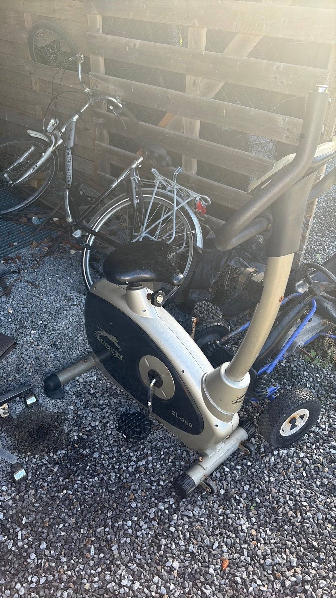 Slazenger SL-260 Hometrainer – Fitnessfiets –, Ophalen of Verzenden, Zo goed als nieuw