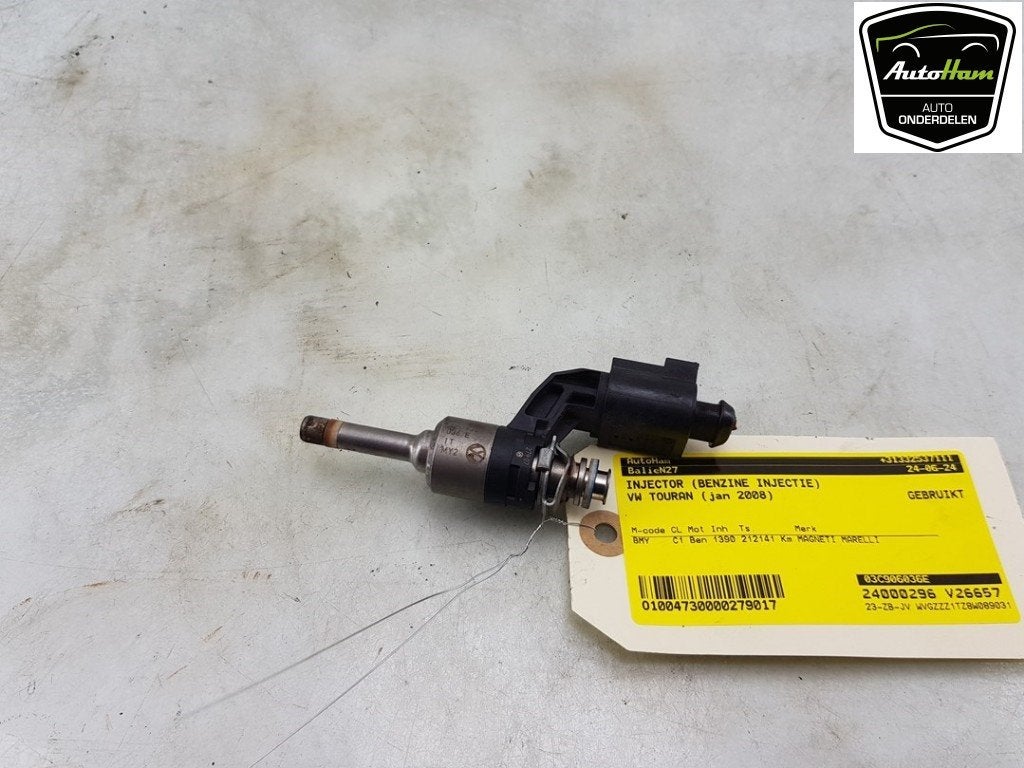 INJECTEUR Volkswagen Touran (1T1 / T2) (|03C906036E|), Dhr. J. Ham, Volkswagen, Administratie@autoham.nl, Utilisé