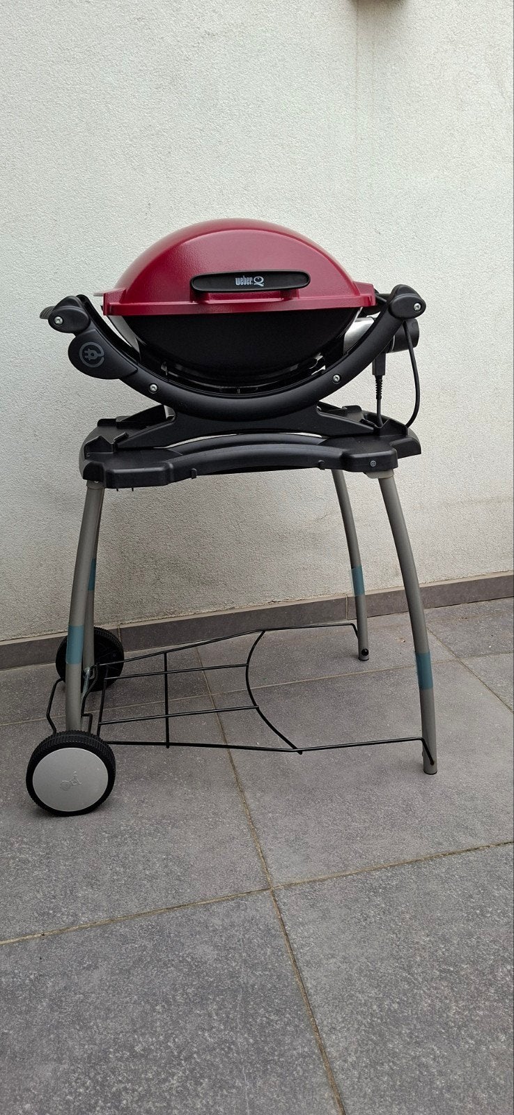 Weber BBQ elektrisch met onderstel, Tuin en Terras, Ophalen