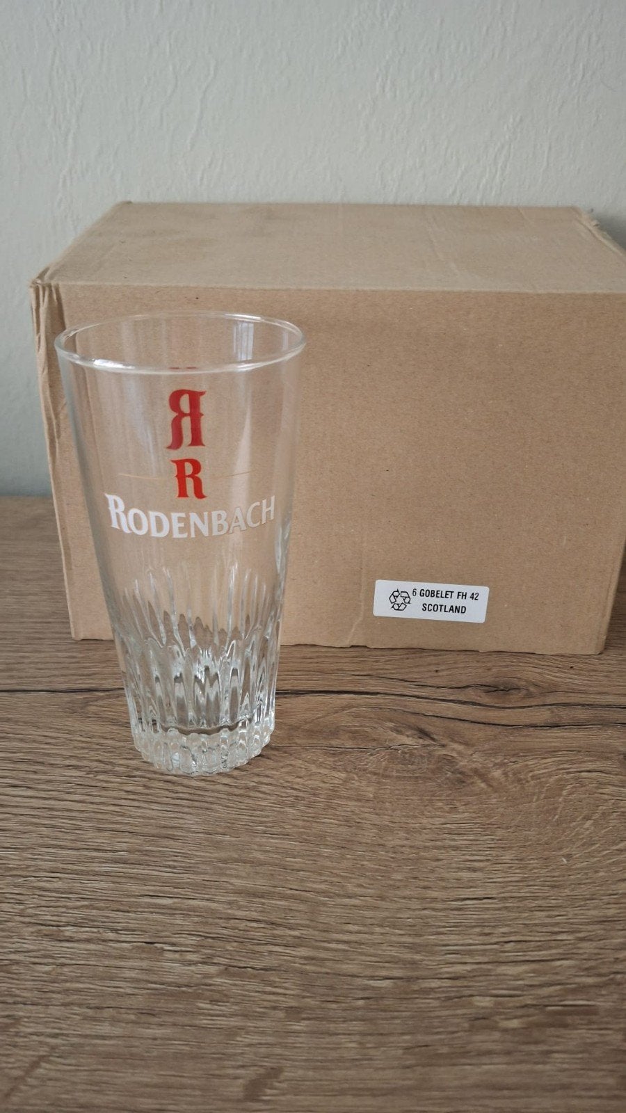 Verres Rodenbach 33cl, Enlèvement ou Envoi