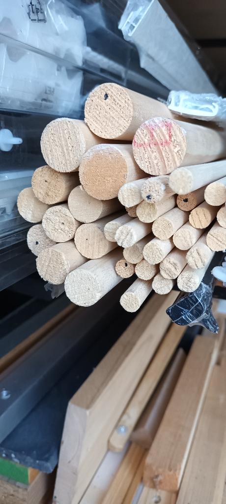 RONDE HOUTEN PROFIELEN, Tuin en Terras, Palen, Balken en Planken, Ophalen
