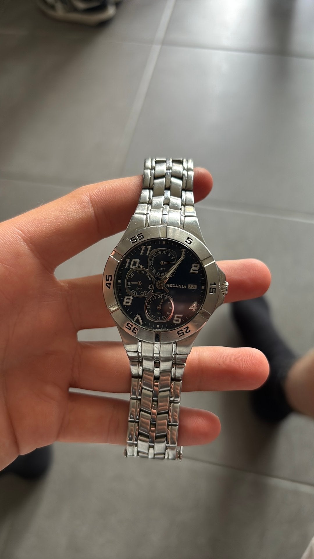 Horloge van rodania, Bijoux, Sacs & Beauté, Montres | Hommes, Montre-bracelet, Autres marques, Enlèvement, Utilisé