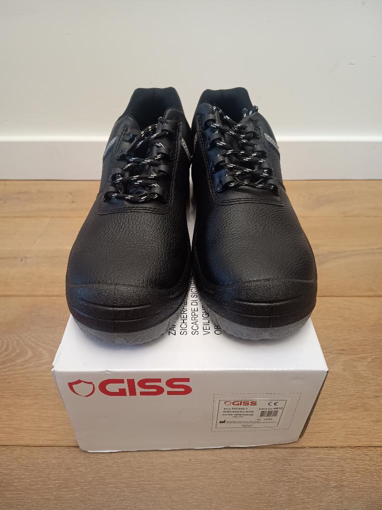 Chaussures de sécurité S3 - Taille 44 - GISS - NEUVES, Neuf, Chaussures de travail, GISS, Noir